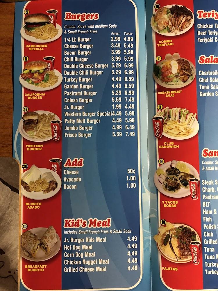 Golden Eagle Drive-In Menu image 2