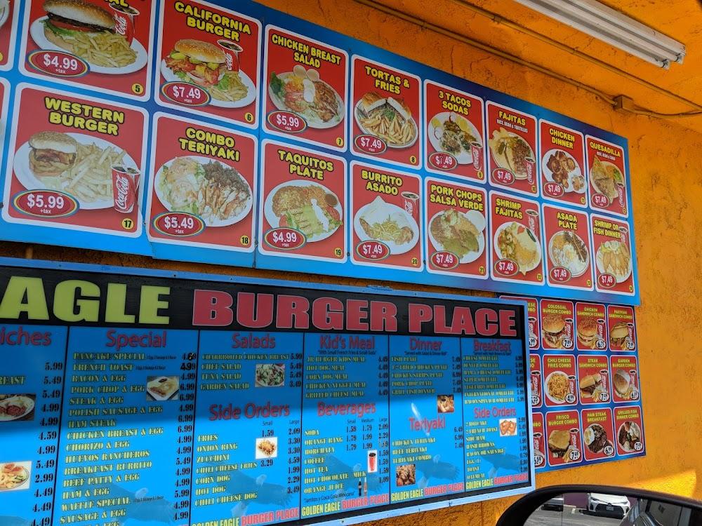 Golden Eagle Drive-In Menu image 3