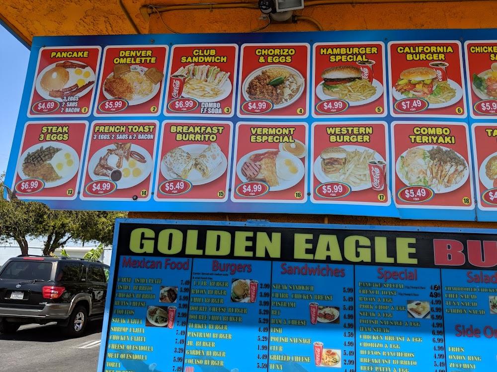Golden Eagle Drive-In Menu image 4